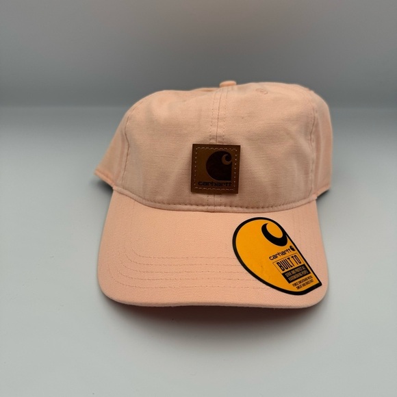 Carhartt Force Odessa Hat Canvas Cap Peach Pink OSFM Adjustable AH0289 - Picture 1 of 7